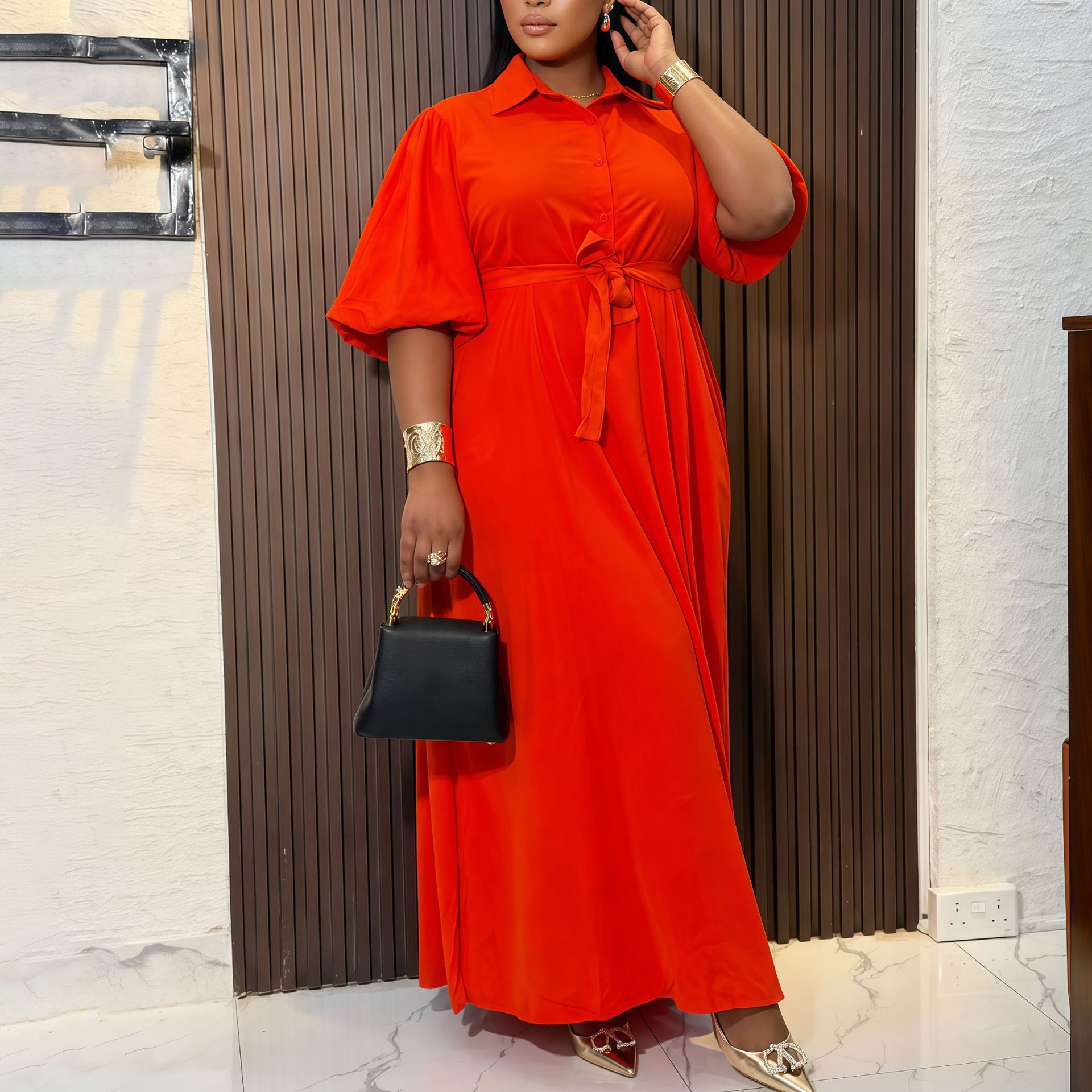 Robe africaine pour femmes, mode Dashiki, plissée, Robe d'été et d'automne, nouvelle arrivée, Robe élégante pour fête africaine, Robe maxi