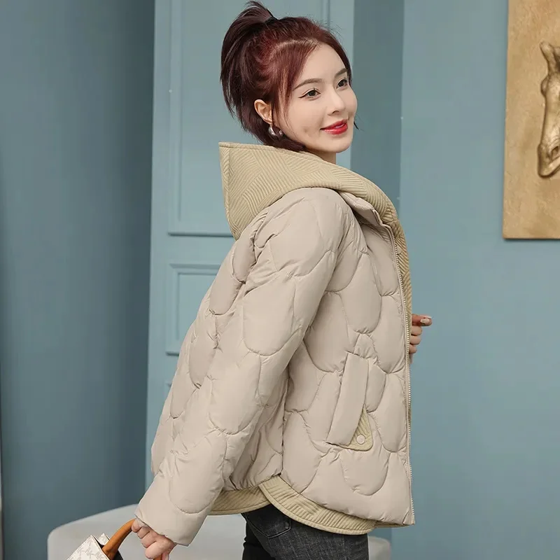 Hiver femmes veste Parkas manteau 2024 nouveau épais chaud rembourré manteau femme hiver vêtements d'extérieur veste ample Parkas vêtements de neige vêtements d'extérieur