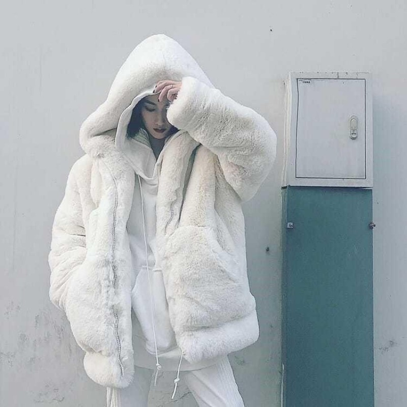 Manteaux populaires en fausse fourrure de vison pour femmes, nouvelle Version coréenne d'automne et d'hiver, Y2K Harajuku Vintage Hip-hop