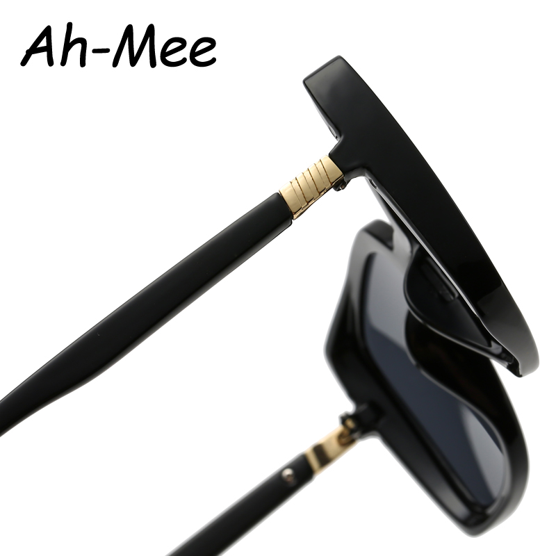 Lunettes de soleil carrées surdimensionnées pour hommes et femmes, marque de styliste, tendance, grande monture, verres dégradés