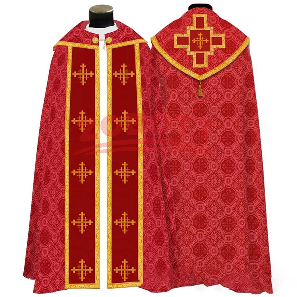 Cape unisexe pour vêtements catholiques d'église, Cape de prêtre, Chasuble de célébration, Robe de massage