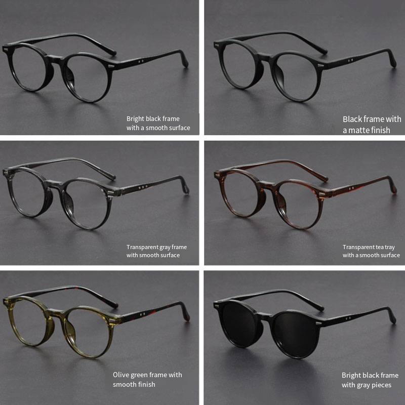 Femmes japonais minimaliste lunettes petit plein cadre lunettes rétro Anti lumière bleue lunettes hommes Simple quotidien Ues lunettes