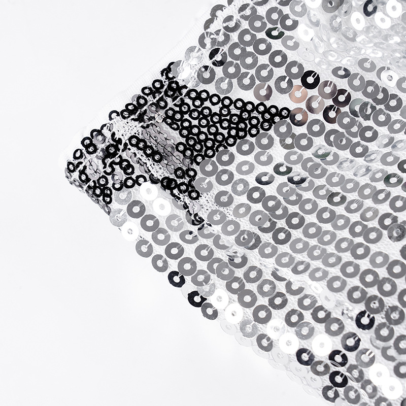 Jupe Sexy taille basse aux hanches, jupes à paillettes de personnalité pour filles épicées pour femmes