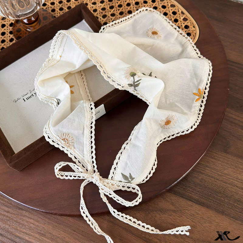 Tissu imprimé Triangle écharpe fleur bandes de cheveux femmes doux rétro chapeaux Turban Bandana bandeaux pour fille cheveux accessoires