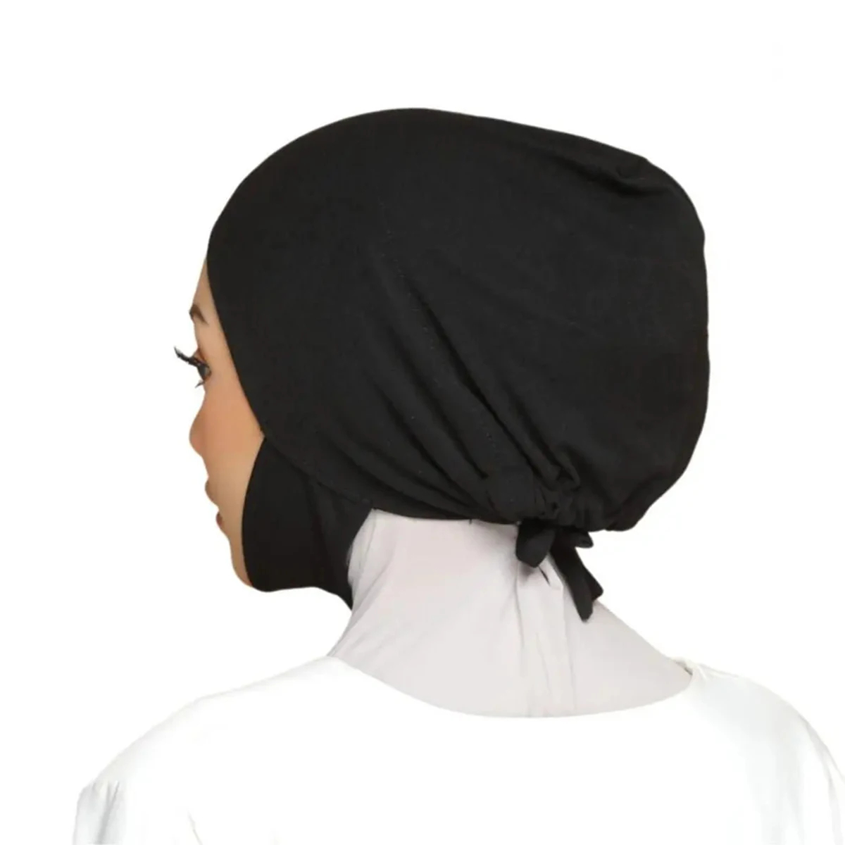 Bonnet intérieur Hijab pour femmes, sous-écharpe solide, écharpe sous-casquette, chapeau turban, hijabs musulmans islamiques, couvre-sauna prêt à porter