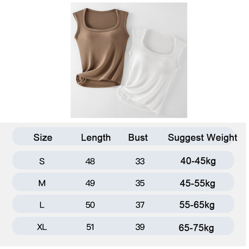 Camisole sans manches avec bonnet pour femmes, vêtements d'extérieur respirants à épaules larges, gilet d'intérieur avec soutien-gorge intégré, 40-75kg, S-XL