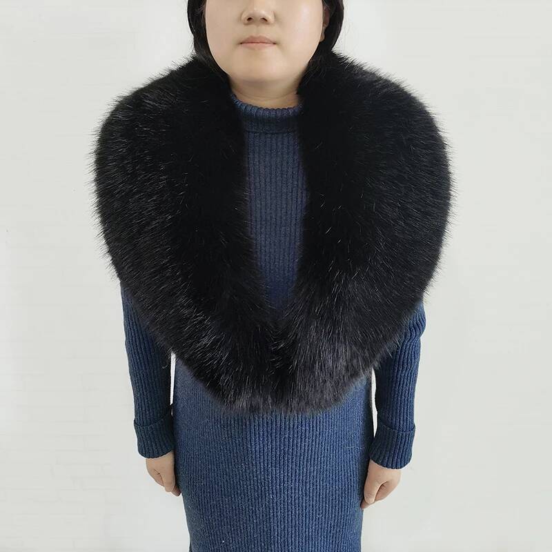 Écharpe de luxe en fausse fourrure pour femme, châle doux et moelleux en fausse fourrure, écharpe chaude en peluche pour l'hiver, tour de cou épais et tendance pour le quotidien et les fêtes