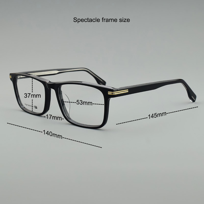 TAG Hezekiah lunettes cadre pour hommes rétro concepteur acétate lunettes Vintage marque de luxe ordinateur femmes lunettes de mode lecture