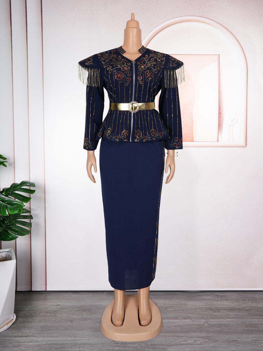 Vêtements africains pour femmes, ensemble 2 pièces, hauts et jupes, costumes Dashiki Ankara, tenues de turquie, robe grande taille, robes de fête de mariage