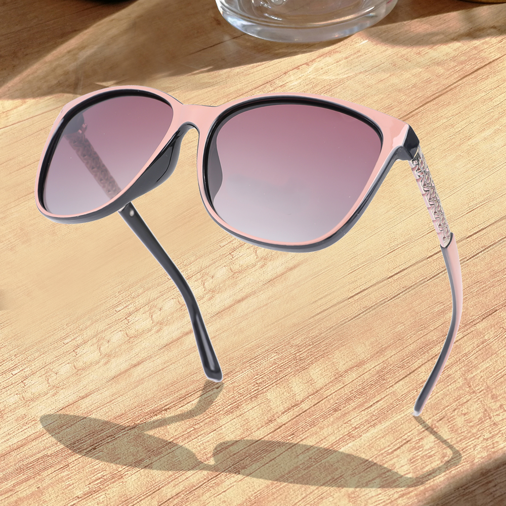 Lunettes de soleil polarisées pour femmes, UV400, œil de chat, pour voyager, conduite, Shopping, fête
