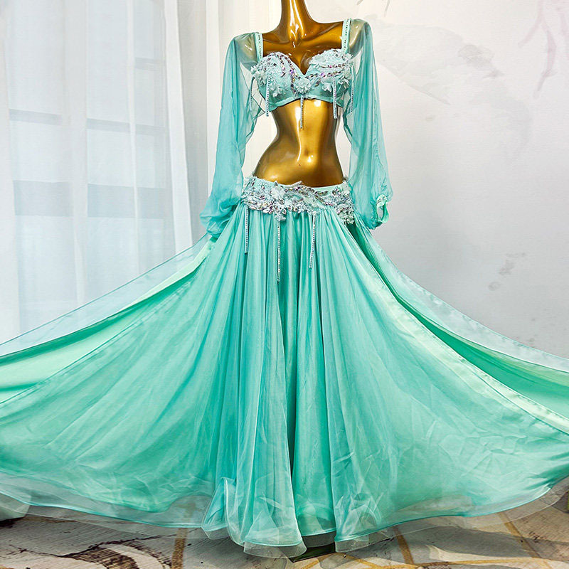 Tenue de Danse Orientale, Vêtements de Danse du Ventre, Costumes de Compétition 2026, Vêtements d'Entraînement, Robe de Spectacle, Tenue de Scène, Jupes de Danse du Ventre Baladi