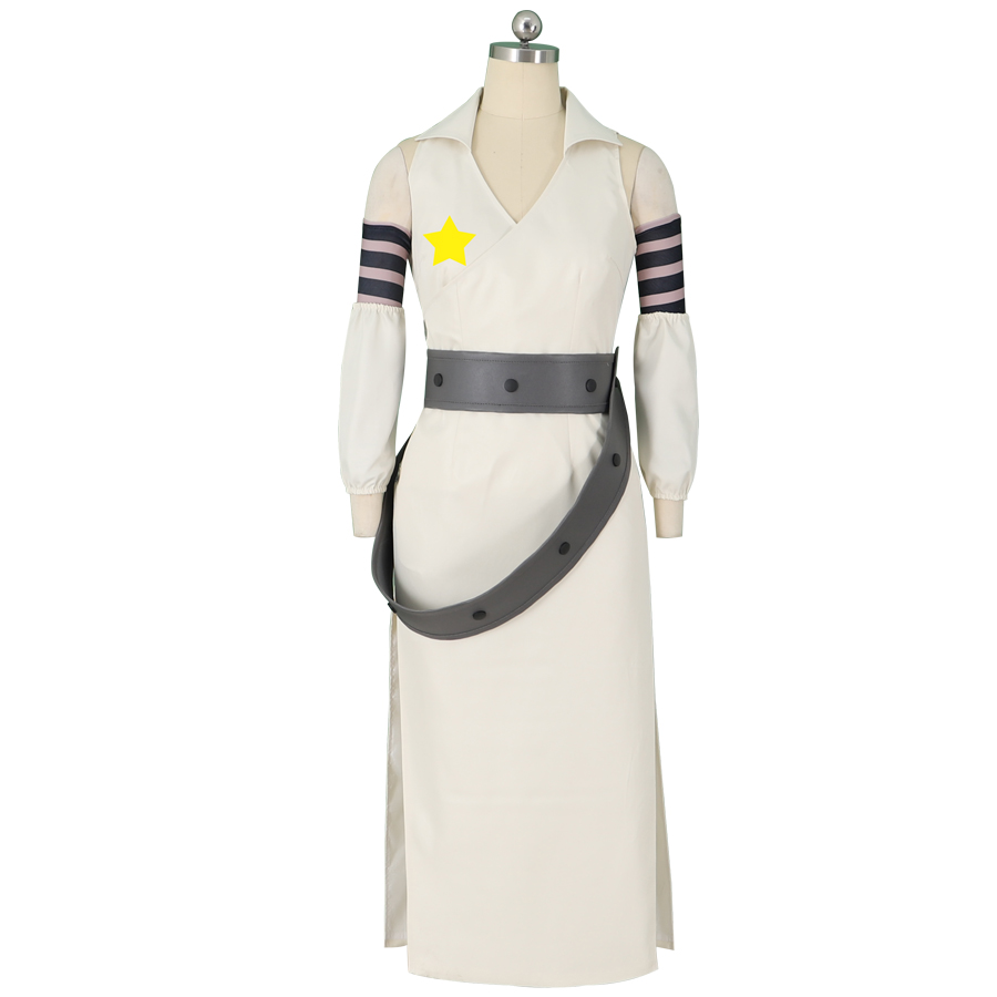 Anime Cosplay Costume pour femme, uniforme Tsubaki Nakatsukasa, tenue de femme de chambre, robe à manches, gants, chaussettes trempées, Halloween, ensemble Maka Albarn