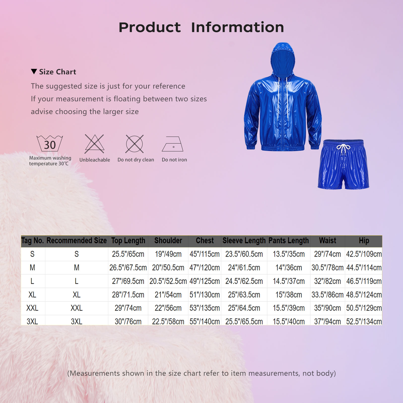 Ensemble de survêtement sportif imperméable pour homme, veste à capuche zippée sur le devant, short boxer intégré