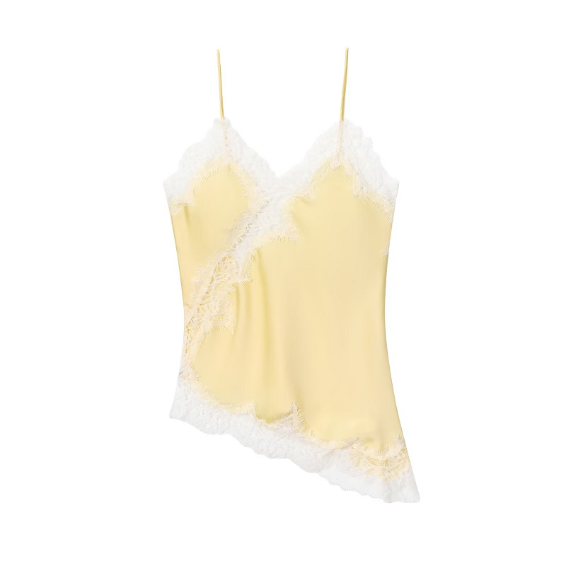 MUJER femmes hauts noir dentelle haut femme Sexy dos nu hauts pour femmes Camisole hauts sans manche femme Coquette réservoirs Camis hauts