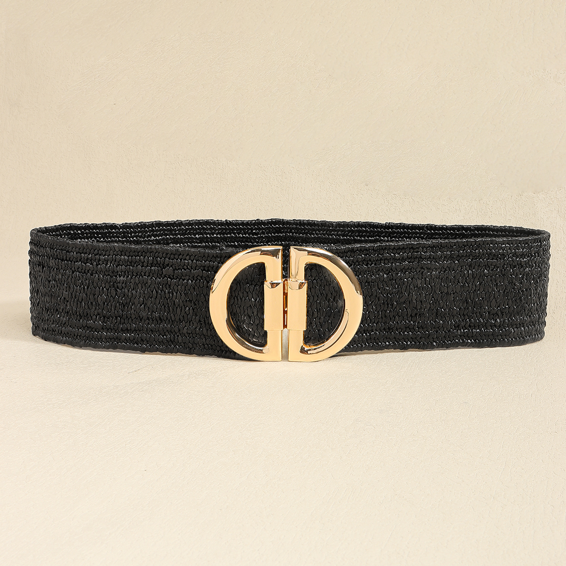 Ceinture Élastique Tendance pour Femme – Large Ceinture de Taille Extensible pour Manteau et Robe – Ceinture Corset en PP pour Femme – Luxe