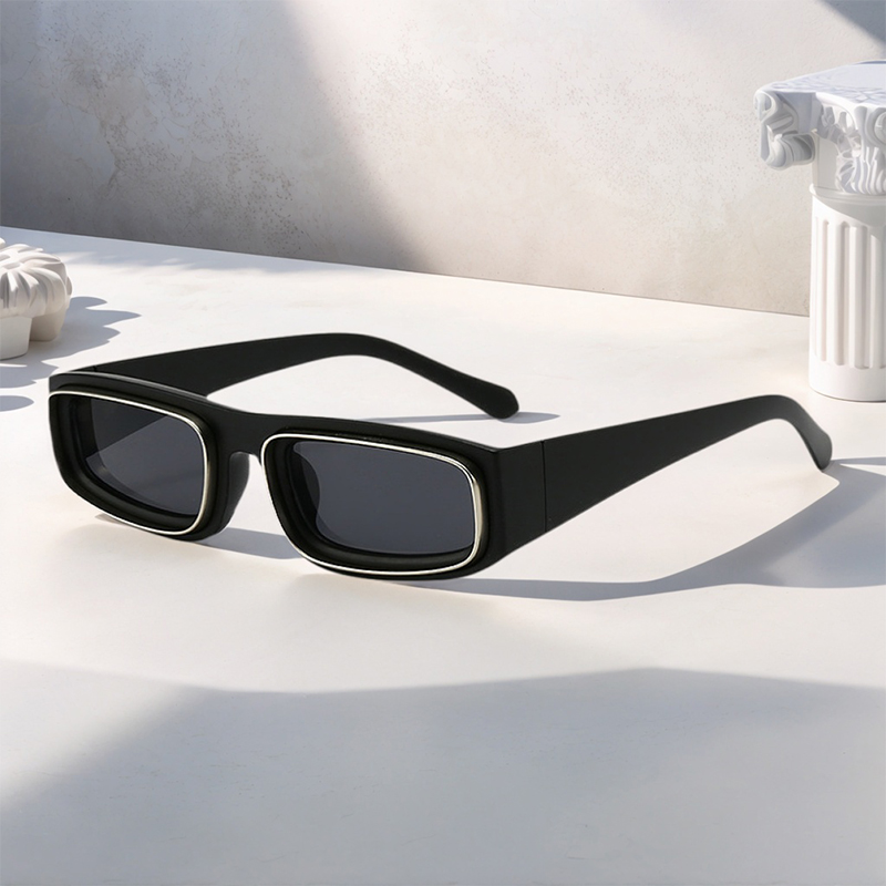 Lunettes de soleil pour hommes et femmes, rétro, petite monture, haute qualité, pour l'extérieur, conduite, plage, vacances, accessoire