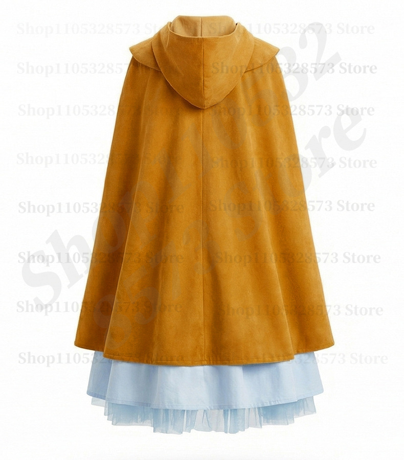 Costume de cosplay Holly Strange Story ST5, robe, écharpe, cape à capuche, tenues de scène Fantasia, vêtements de fête de carnaval