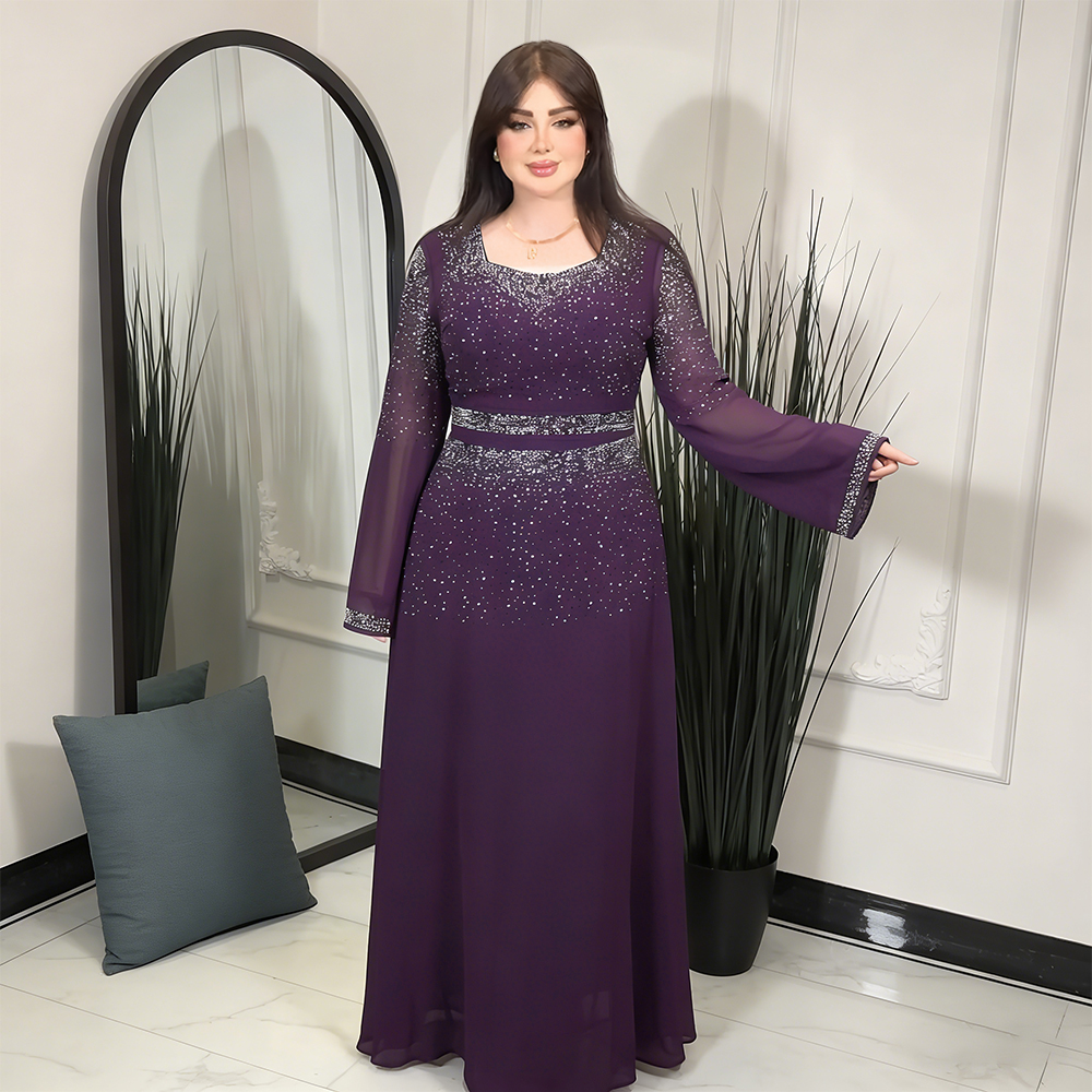Abayas pour femmes, mode musulmane africaine de Dubaï, robe caftan marocain, robes de soirée, robe boubou en mousseline, djellaba femme