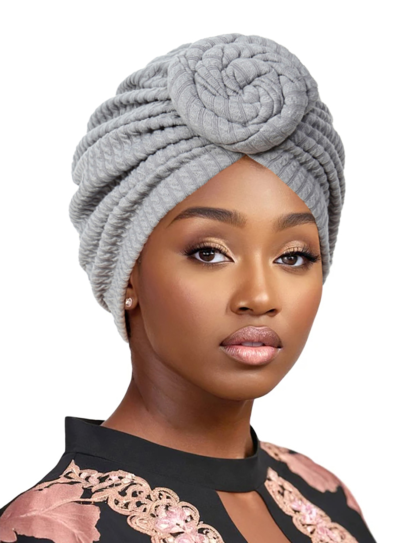 Mode femmes Turban Hijab chapeaux africain bandeau doux élastique musulman chapeaux respirant chimio casquette pour femmes filles