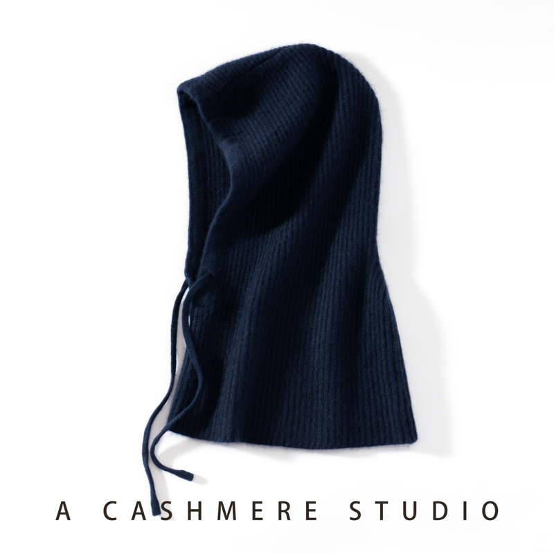 Chapeau chaud en cachemire pour femme, écharpe douce pour femme, bonnet fille, 100% cachemire, extérieur, haute qualité, nouvelle mode, automne et hiver
