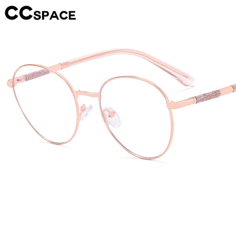 Lunettes de lecture optiques rondes en métal pour femmes, lunettes presbytes en résine, lunettes de délinquants personnalisées, charnière à ressort, mode, #303816