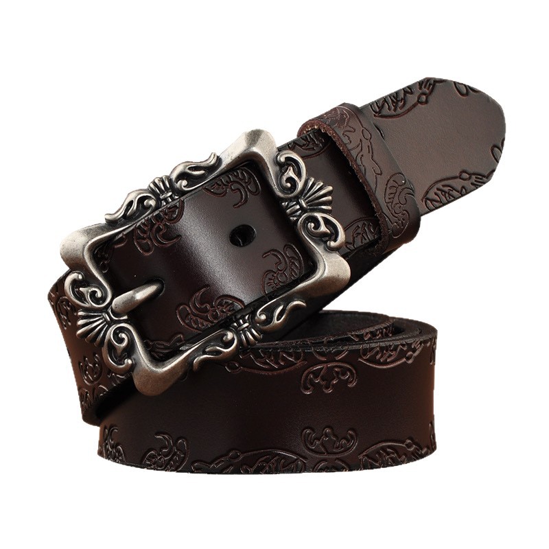 Ceinture en cuir pour femmes, Simple et polyvalente, large, coréenne, décorative, décontractée, mode étudiante, jean, tendance