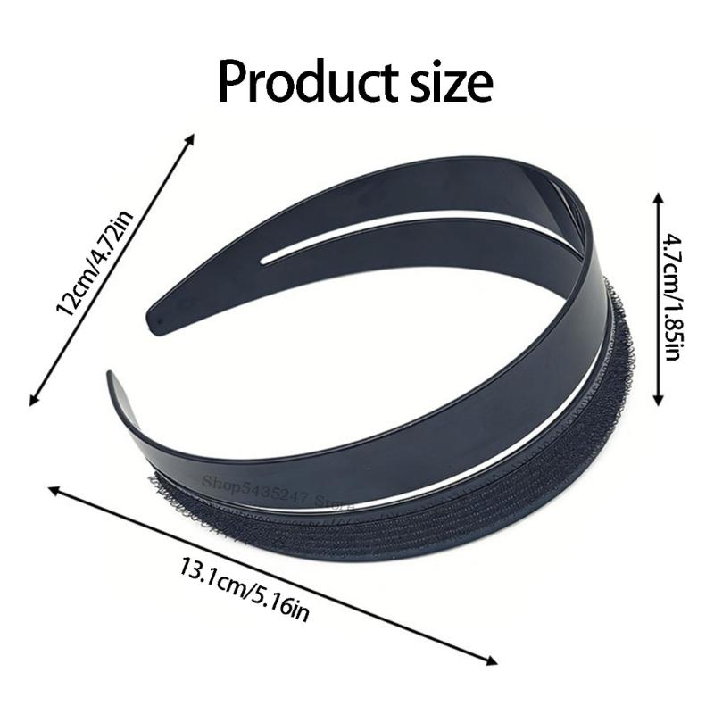 Bandeau pour cheveux pour femmes, accessoires coiffure, volumisant, forte tenue, à mode, confortable, cerceau pour 2 H7EF