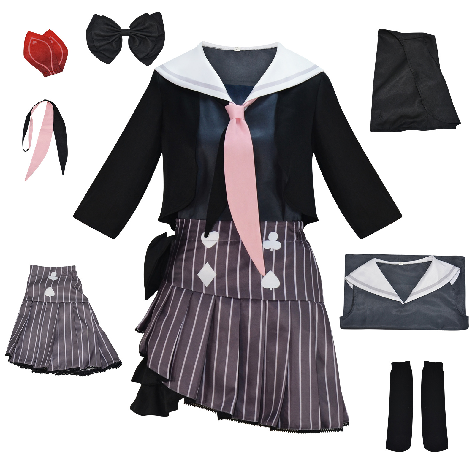 Costume de Cosplay Akiyama Mizuki, uniforme Akiyama Mizuk, robe pour femmes, tenue d'halloween