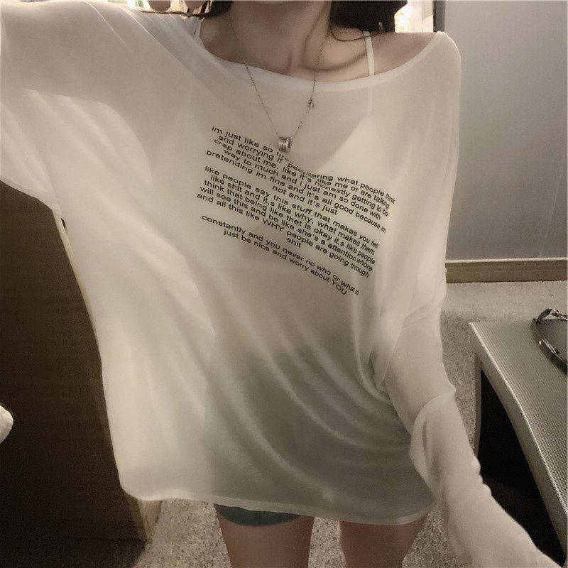 T-shirts amples pour femmes, motif de lettres, Design Simple, Style coréen, vêtements d'été fins assortis avec tout, hauts pour jeunes étudiants, nouvelle tendance