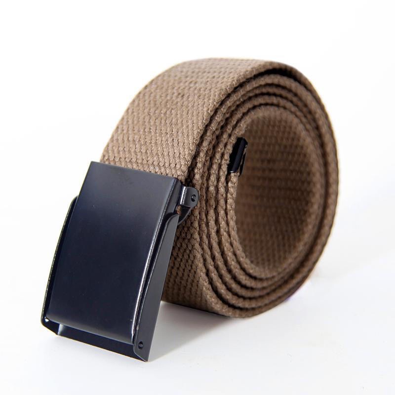 Ceinture pour hommes mode nouveau unisexe pantalon ceinture femmes ceinture toile ceinture respirant extérieur tactique pour jean ceinture de taille réglable