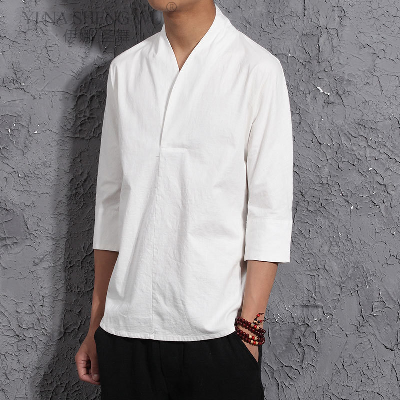 Japonais hommes Cardigan Kimono mode traditionnelle japonais samouraï vêtements Streetwear Yukata homme chemise Haori hommes Kimono manteau