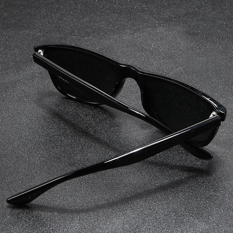 Lunettes de soleil polarisées Vintage carrées de luxe pour hommes femmes mode voyage voiture conduite Anti-éblouissement lunettes de soleil lunettes pour homme UV400