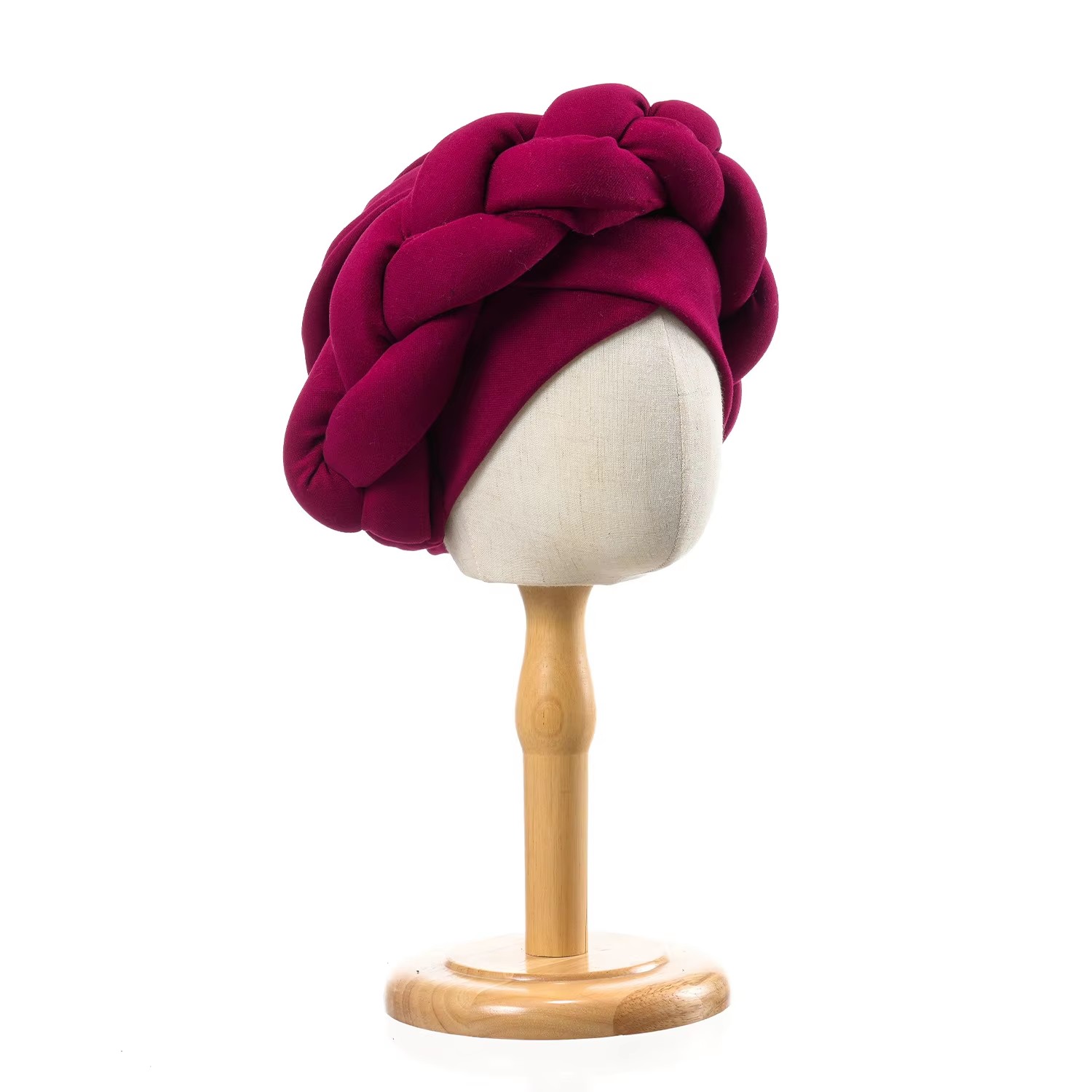 Casquette Turban tressée exagérée pour femmes, couvre-chef de fête de mariage africaine, Bonnets, bandeau, casquette Hijab, nouvelle collection