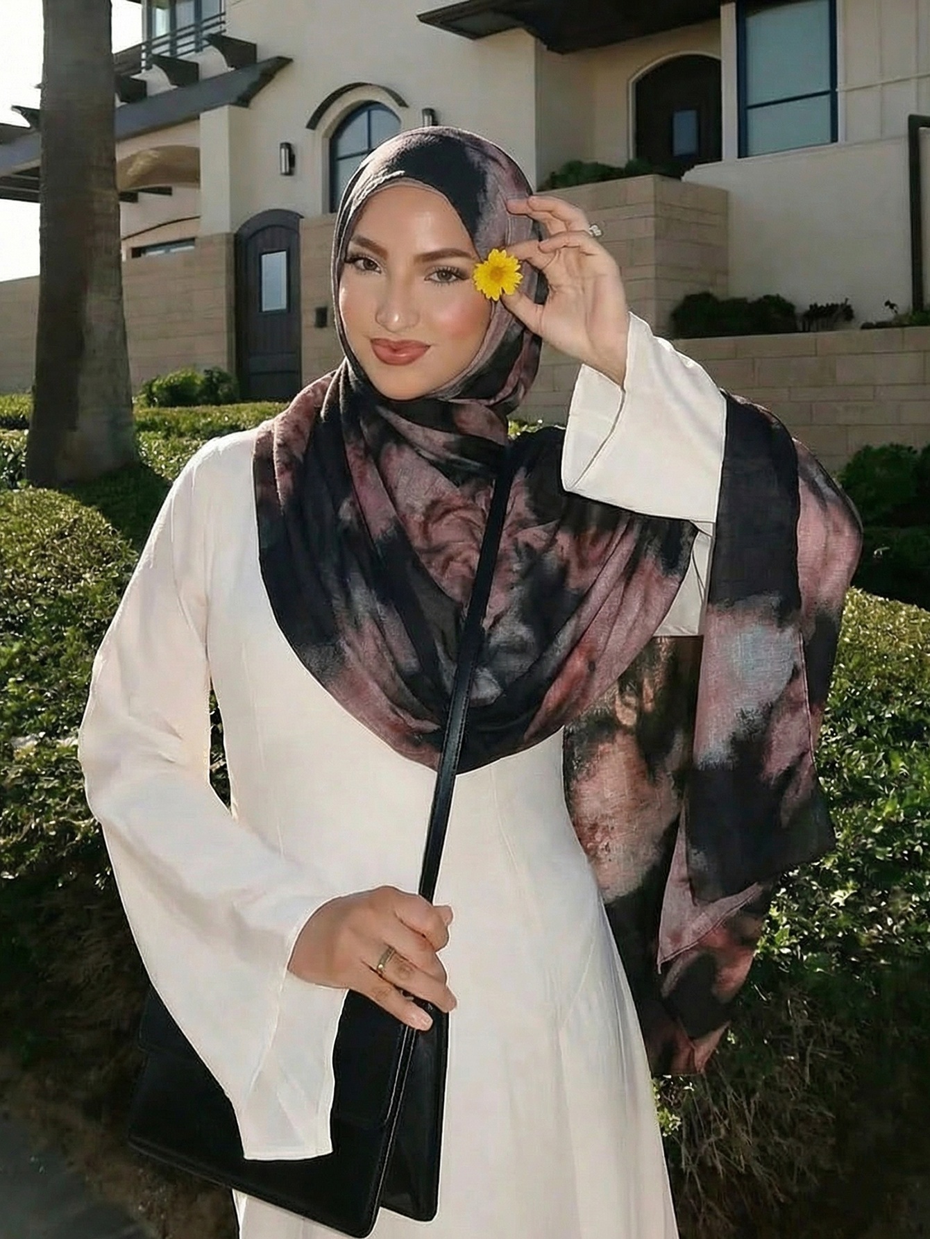 Foulard Hijab Femme Aquarelle Vintage Luxe Plage 180cm Long Bandana Bandeau Mouchoir Bohème Accessoires Musulmans 2026