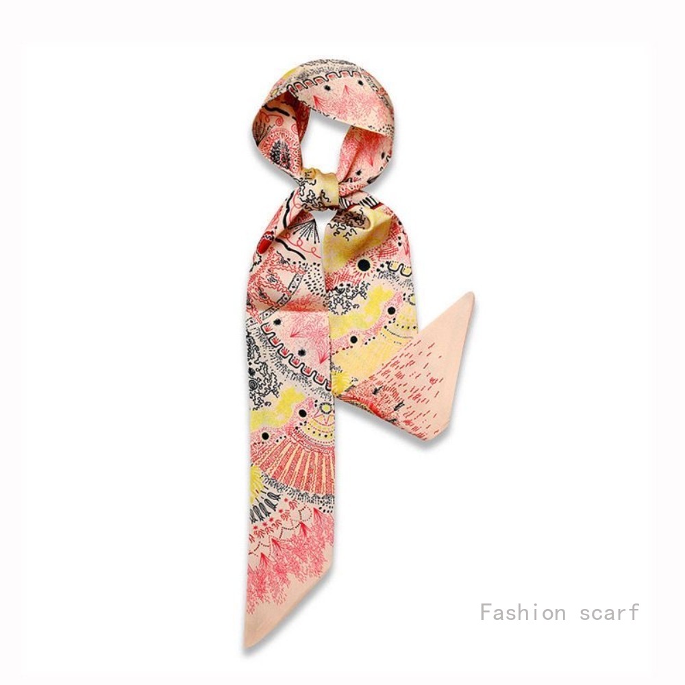 Petite écharpe à bande étroite pour femmes, sac à cravate, ceinture, ruban, poignée de levage, sac à main enveloppé, ceinture, bandeau, décoration, vente en gros