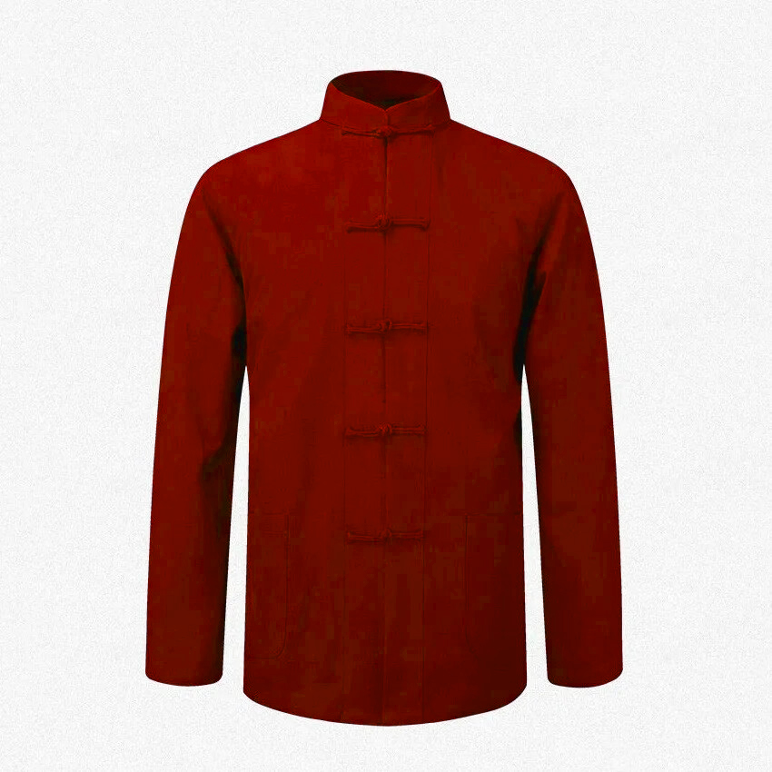 Chemise Traditionnelle Alberoise en Coton pour Homme, Manteau de Kung Fu Tai, Uniforme de Chapelle, Veste à Manches sulf, Nouvelle Collection Automne et Printemps
