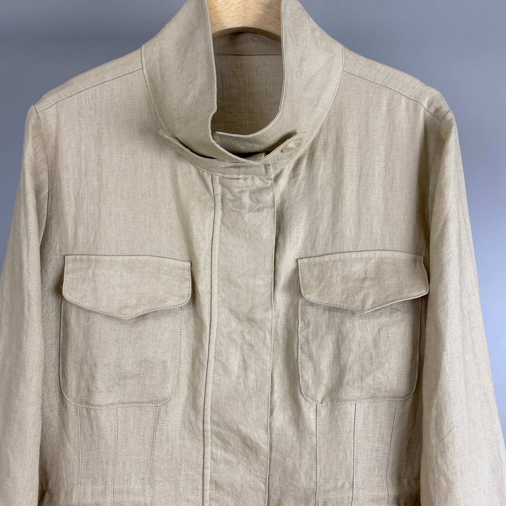 Veste pour femmes printemps-été, nouvelle veste en lin uni avec poche, cardigan tendance, veste décontractée pour femmes
