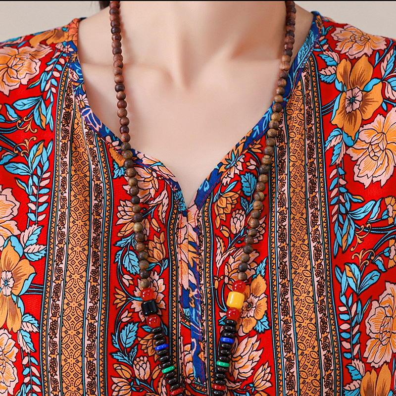 Nouvelle Collection 2026 : Robes Décontractées d'Été pour Femmes – Robe Vintage Col V Tendance Grande Taille