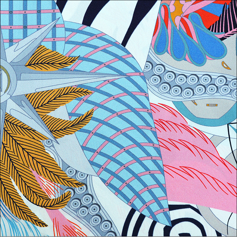Écharpe en soie décorative rose 90*90, foulard en satin de soie, processus d'impression sur écran, bords frisés à la main "M90F275-2"
