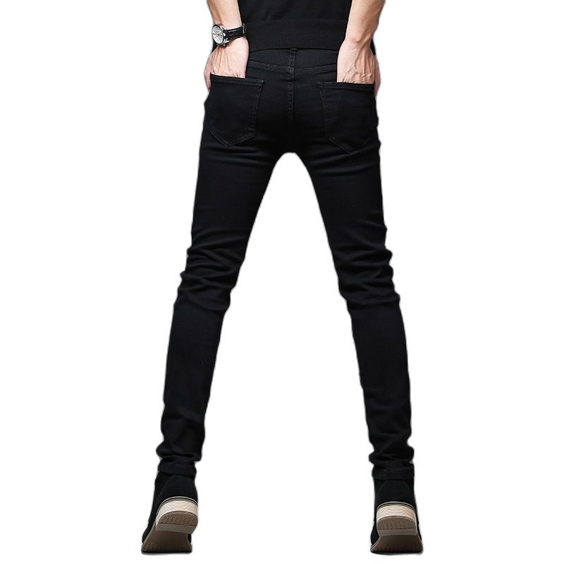 2025 nouveaux hommes Stretch Skinny Jeans mâle marque de créateur Super élastique pantalon droit jean Slim Fit mode jean 2108