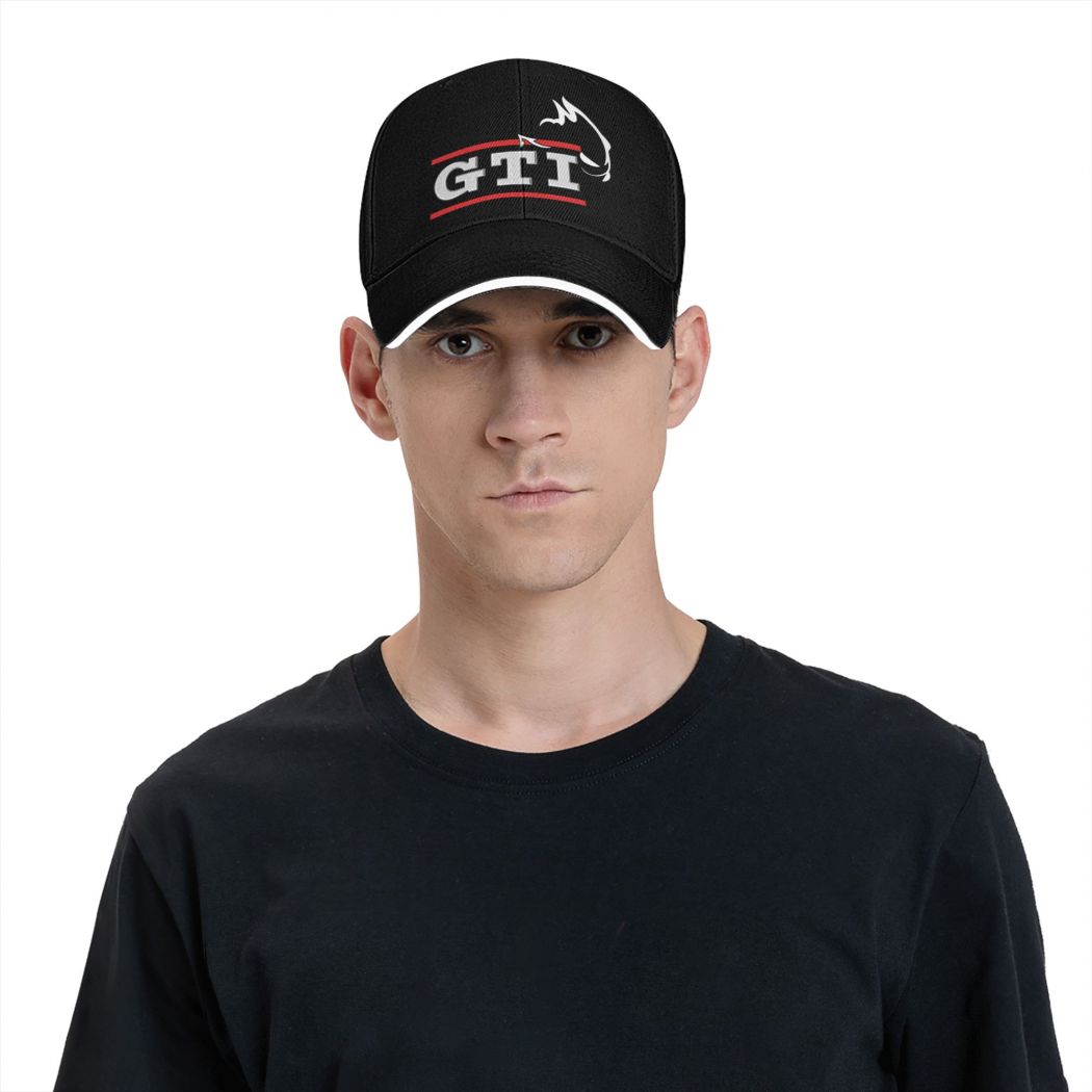 Chapeaux décontractés Hip Hop Hat Golf Gti Casquette de baseball Chapeau de camionneur réglable personnalisé pour hommes et femmes