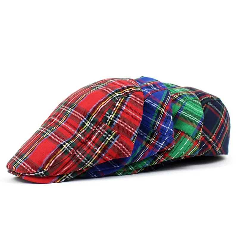 Béret Vintage chapeaux hommes femmes unisexe bérets gavroche chapeau printemps automne chapeaux casquette à visière décontracté avant casquettes réglables