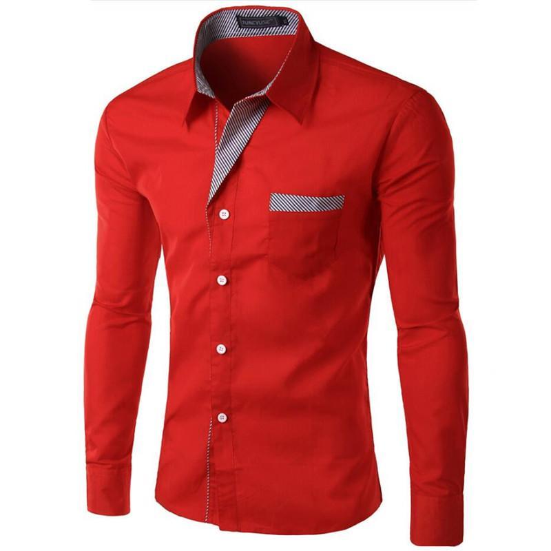 Nouvelle Chemise Homme Tendance 2026 Coupe Slim Manches Longues Design Formel Décontracté Marque Chemise Habillée Taille M-4XL