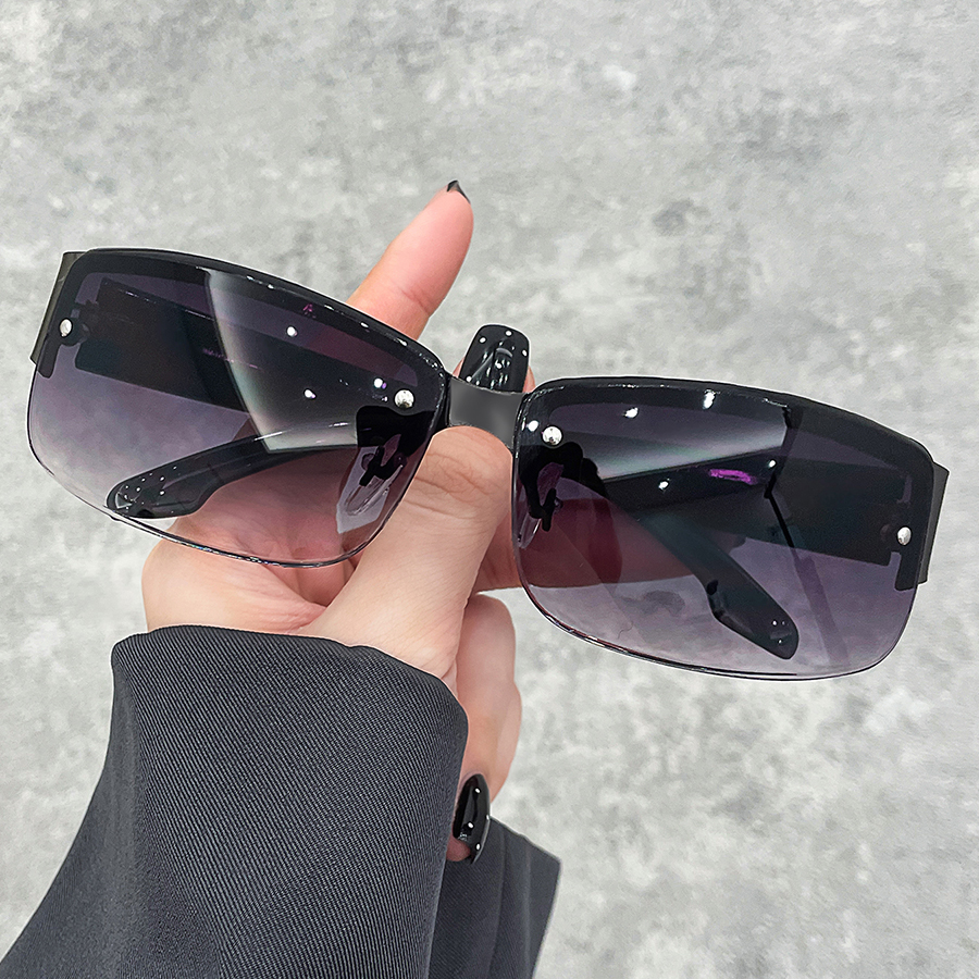 Lunettes de soleil dégradées tendance pour hommes et femmes, idéales pour la course, l'alpinisme, la pêche, le VTT et les activités de plein air – Lunettes de protection