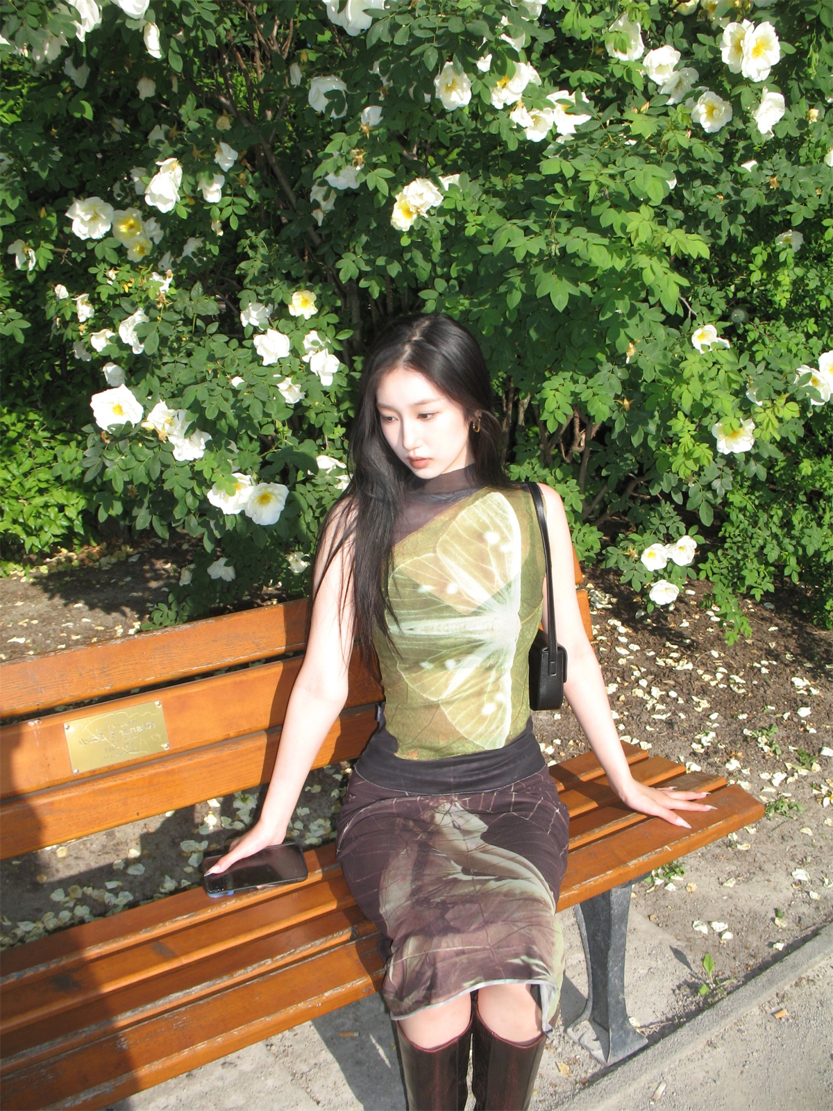 Genayooa Y2k hauts en maille t-shirts sans manches Patchwork débardeurs mode coréenne Grunge esthétique voir à travers les hauts d'été réservoirs