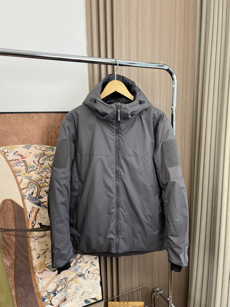 Veste d'hiver coupe-vent en coton pour hommes, manteau épais imperméable à capuche, mode décontractée américaine, simple et chaud