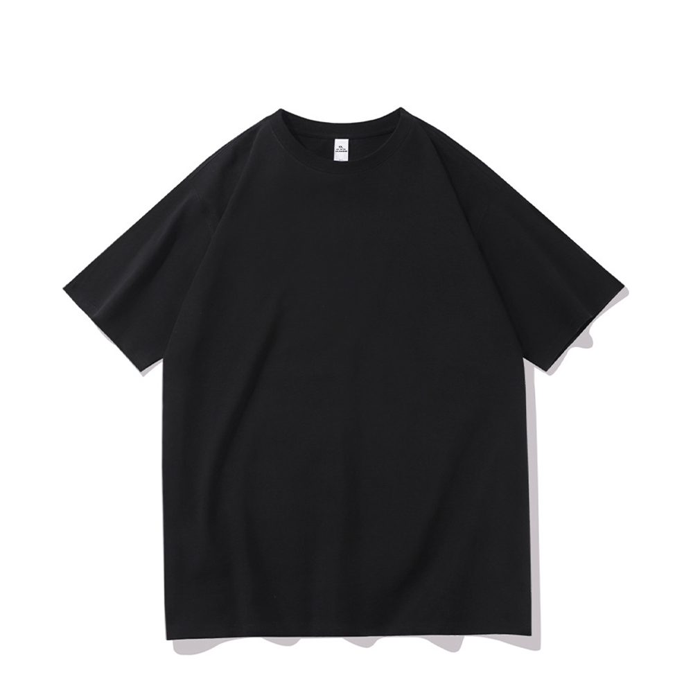 T-shirt à Manches Courtes et Col Rond pour Homme, Vêtement Basique, Décontracté, Surdimensionné, en Coton, Été