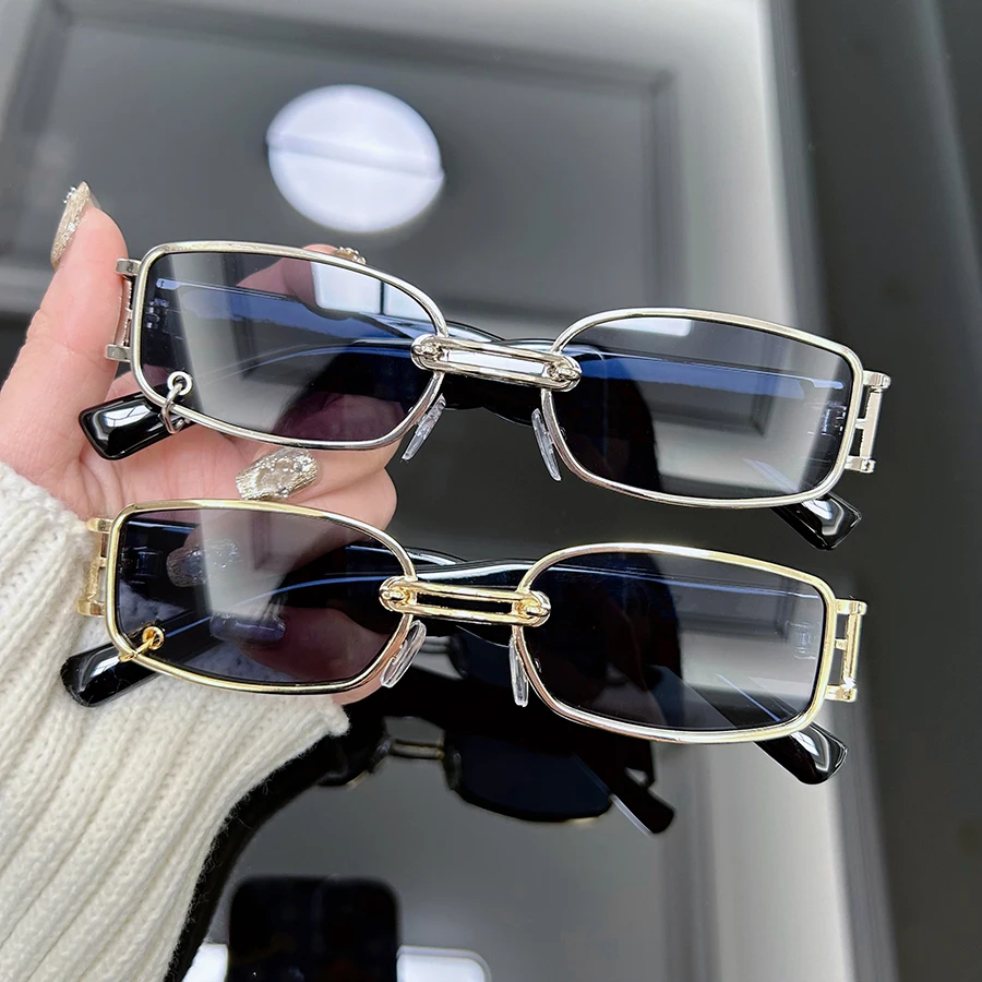 Lunettes de soleil carrées de luxe pour femmes, lunettes de soleil de créateur de marque, mode féminine, vintage, Gogfordden