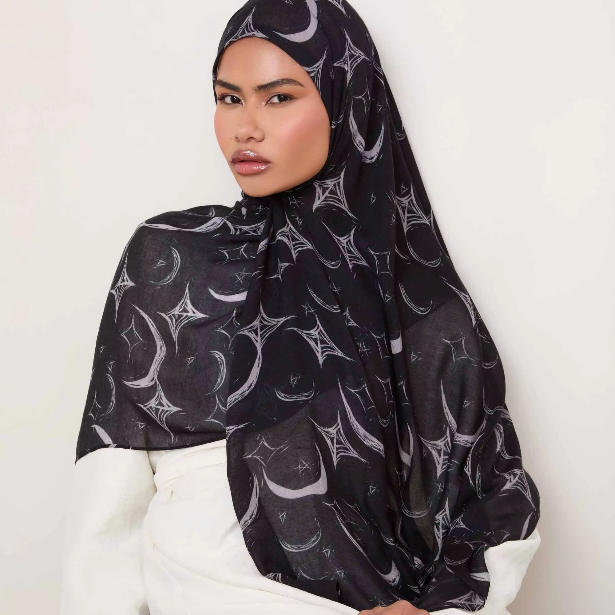 Nouveau hijab en coton imprimé pour femme, châle musulman, foulard floral, couvre-tête, écharpe Ramadan Aïd 180*70cm