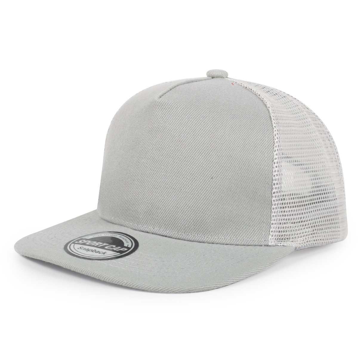 Casquettes en maille à bord plat de couleur unie avec logo imprimé personnalisé, lot de cinq pièces, pour hommes et femmes, style street dance hip-hop, tendance mode, chapeaux de soleil